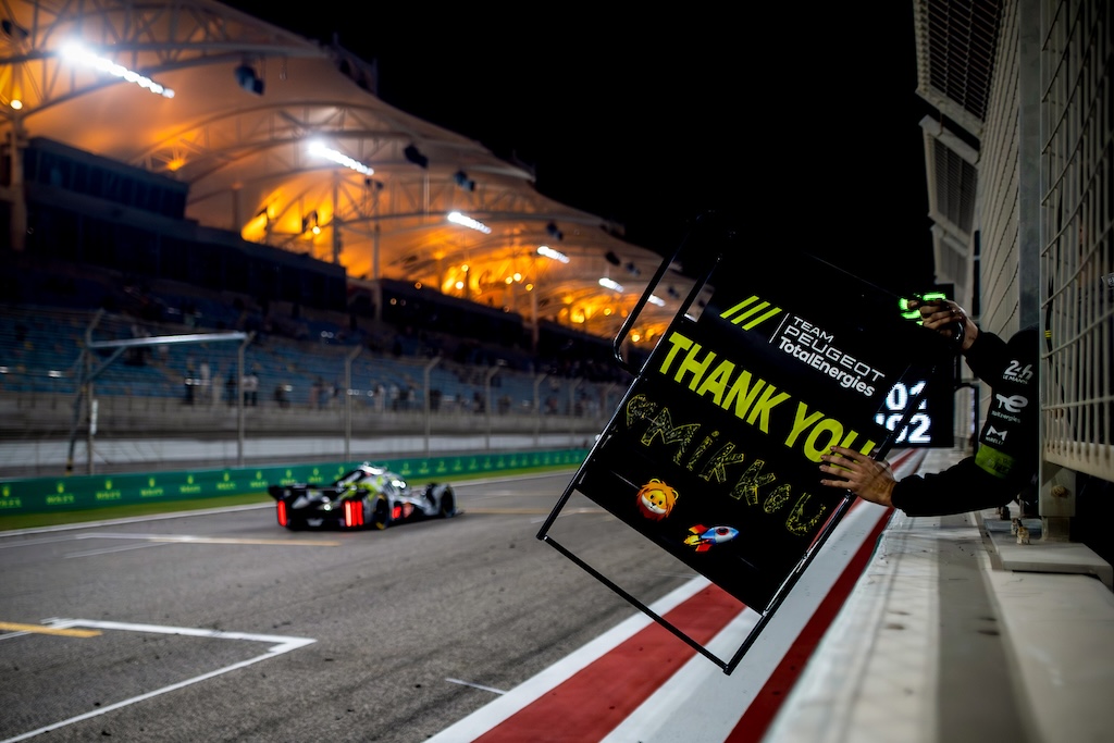 Mikkel Jensen sluttede Peugeot-karriere med VM-point.
(Foto: Team Peugeot TotalEnergies)